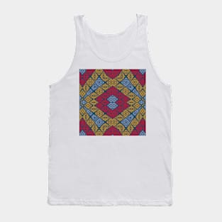 Southwest Kilim Faux Tapestry Tank Top